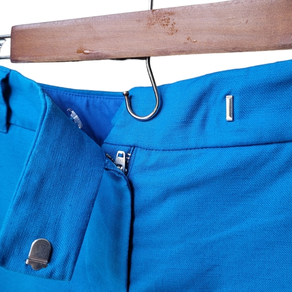 J.Crew Linen Blend Scallop Shorts Size 6 - Picture 7 of 15